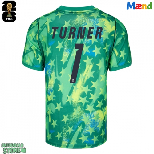 Forente stater Matt Turner #1 Målmand Replika Hjemmebanetrøje VM 2026 Kortærmet